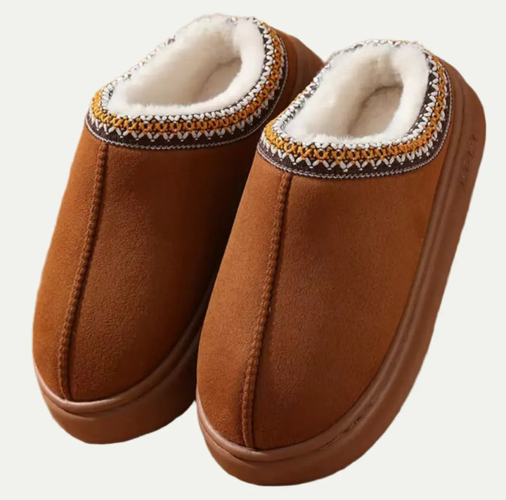 Valantomode | Women's Slippers – Cozy Sheepskin Comfort