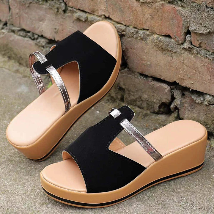 Valantomode | Women's Wedge Sandals - Stylish & Comfortable