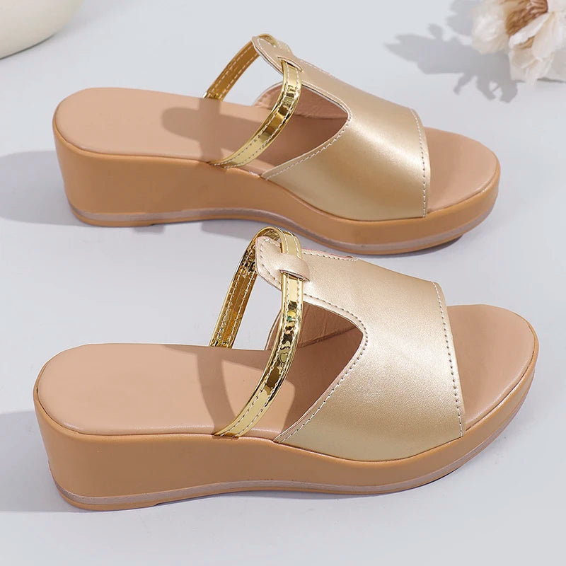 Valantomode | Women's Wedge Sandals - Stylish & Comfortable