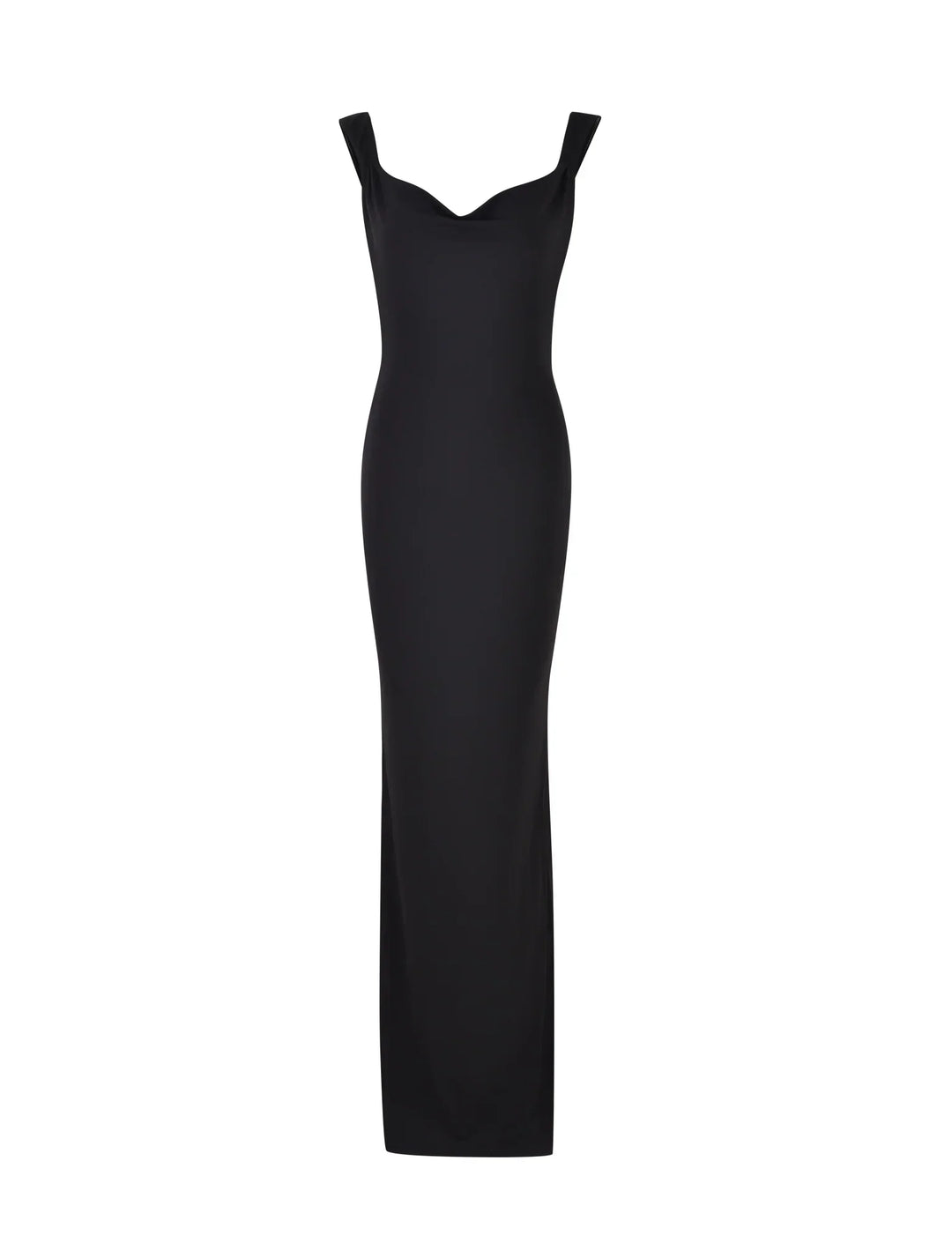 Valantomode | Chic Satin Maxi Dress with Ribbon for Stylish Events