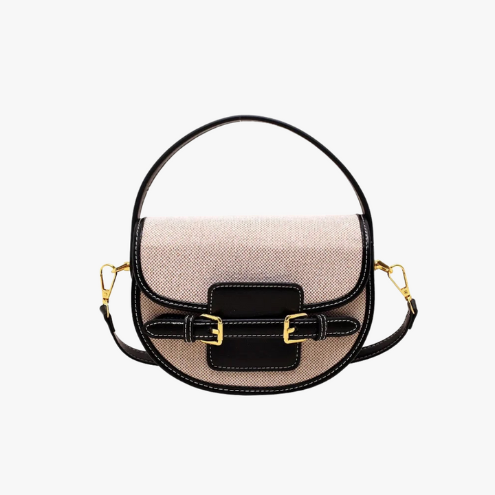 Valantomode | Odyssey Petite Garrison – Premium Canvas & Vegan Leather Mini Crossbody Bag