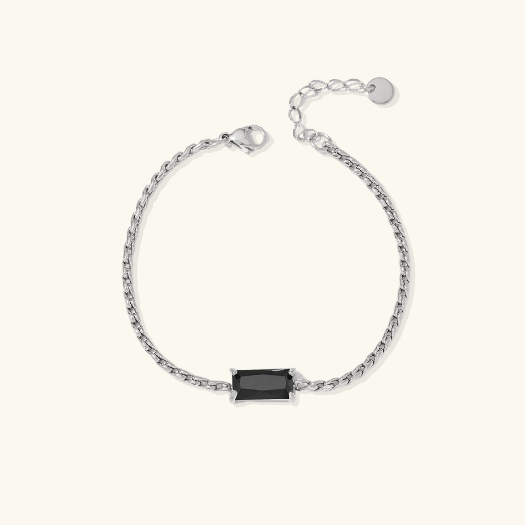 Valantomode | Gold Plated Gemstone Bracelet for Women