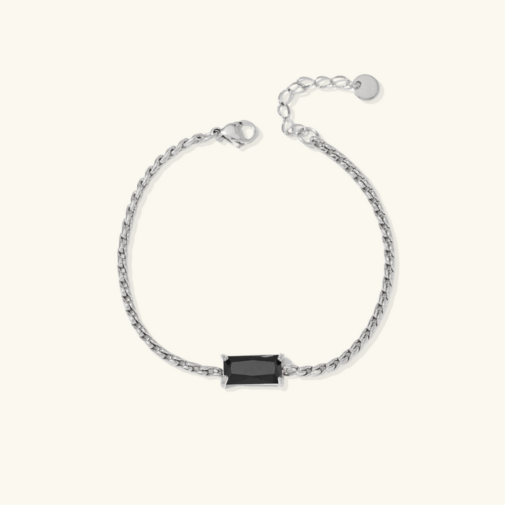 Valantomode | Gold Plated Gemstone Bracelet for Women