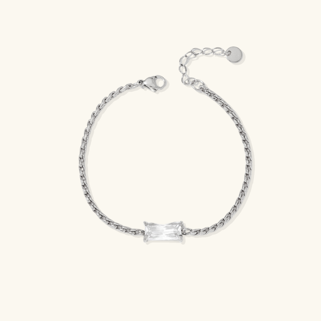 Valantomode | Gold Plated Gemstone Bracelet for Women