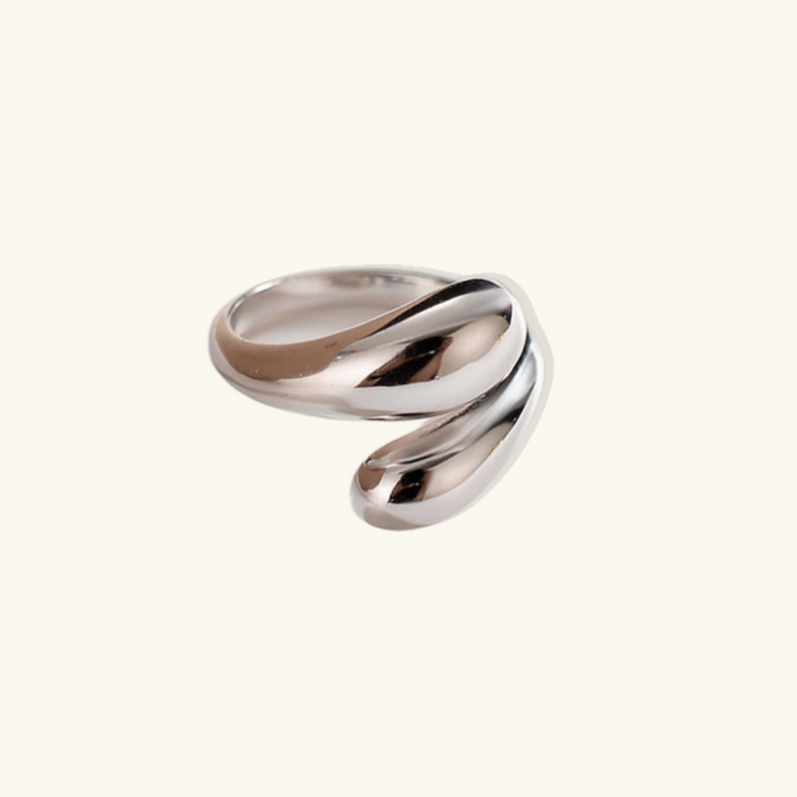 Valantomode | Gold Plated Intricate Adjustable Ring for Women