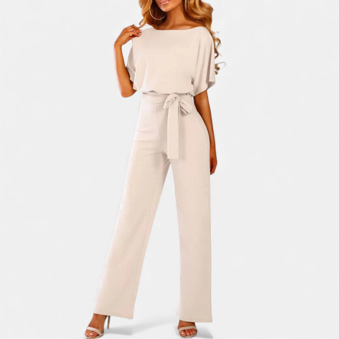 Valantomode | Women’s Tailored Wide-Leg Jumpsuit