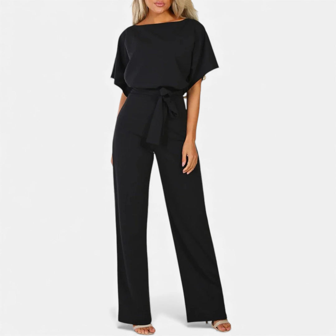 Valantomode | Women’s Tailored Wide-Leg Jumpsuit