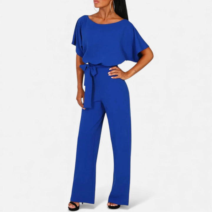 Valantomode | Women’s Tailored Wide-Leg Jumpsuit