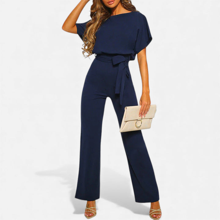Valantomode | Women’s Tailored Wide-Leg Jumpsuit