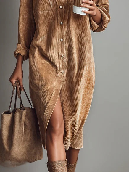 Valantomode | Chic Relaxed Fit Dress for Effortless Everyday Style
