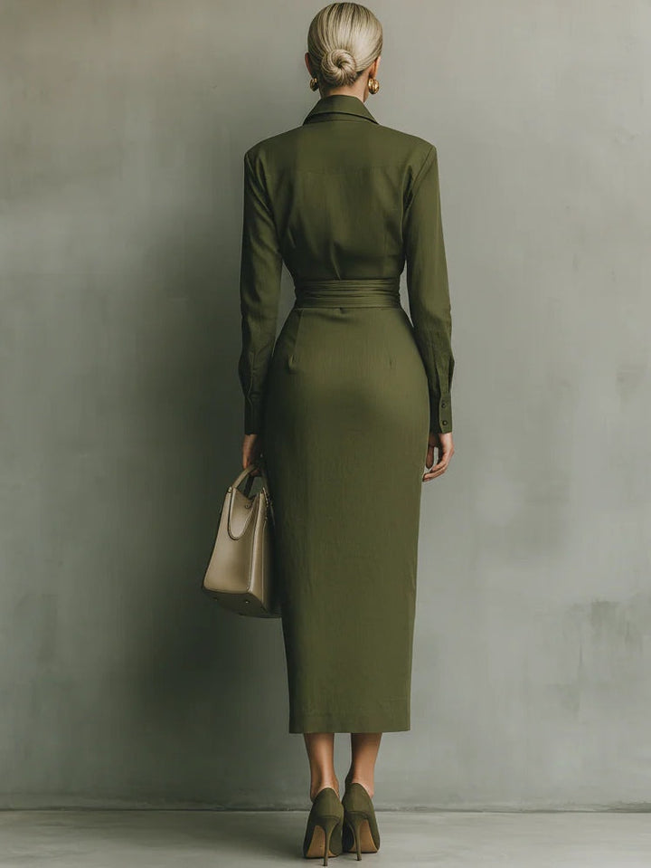 Valantomode | Sophisticated Wrap Dress for Effortless Day to Night Style
