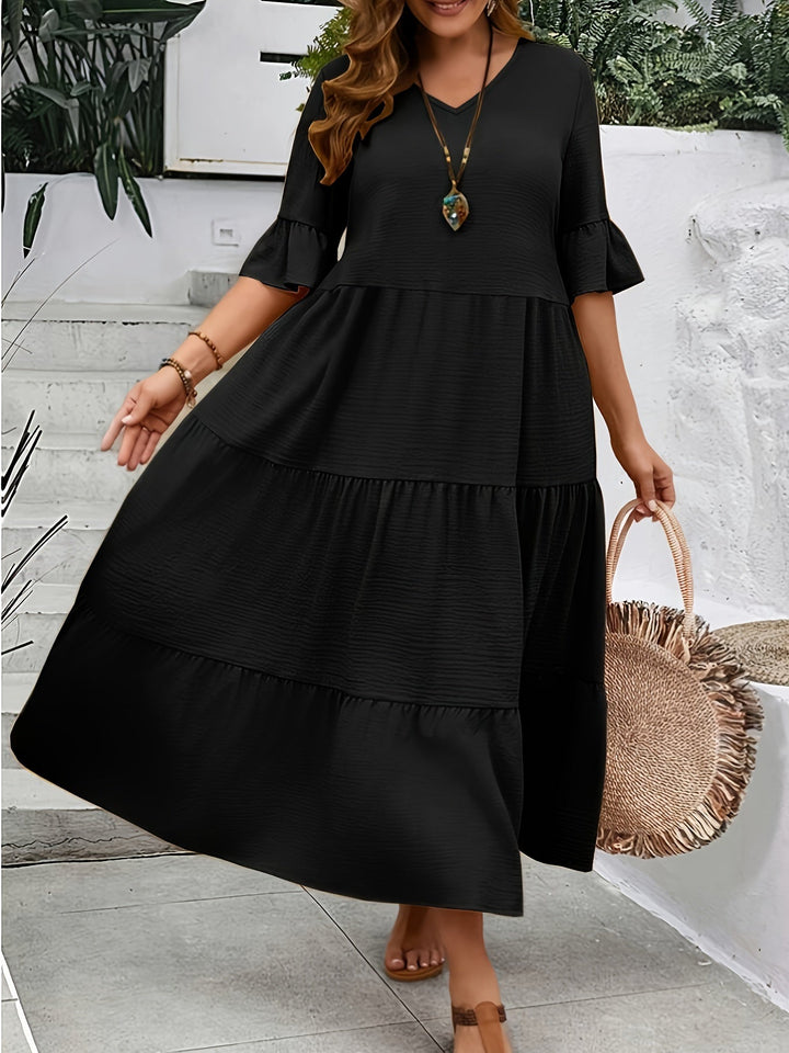 Valantomode | Dress with Graceful Flow