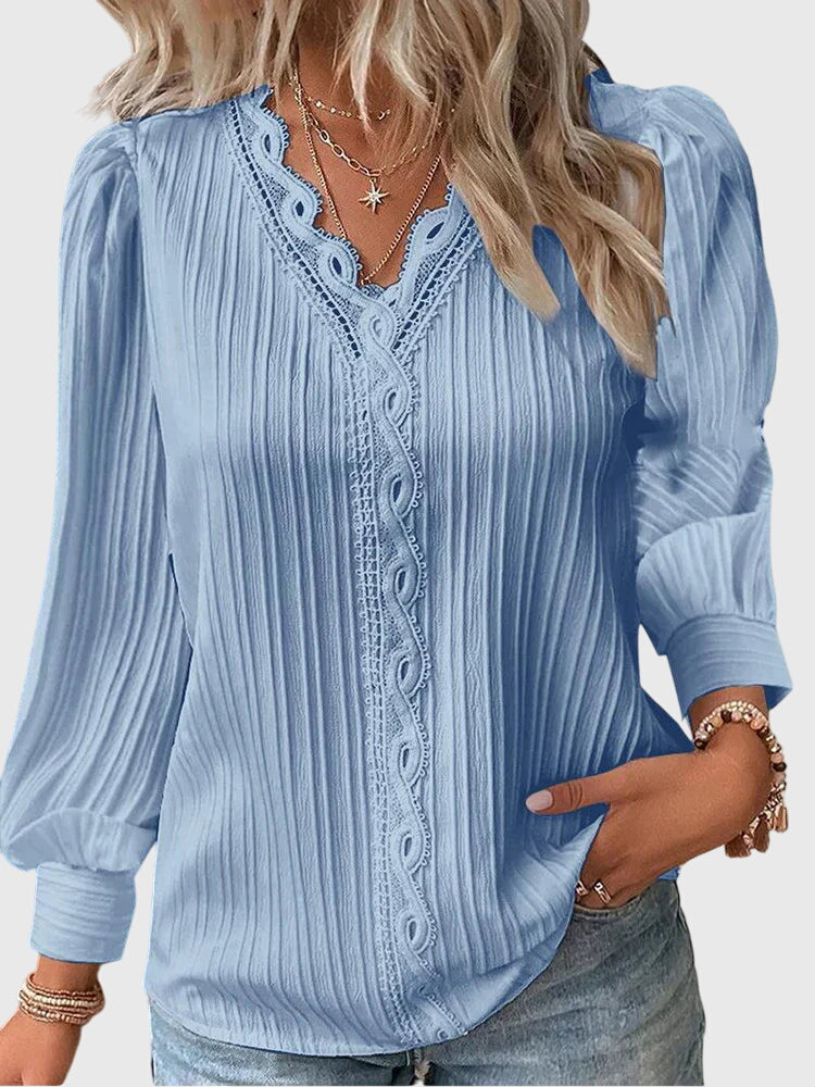 Valantomode | Blouse Pullover Elegant Design
