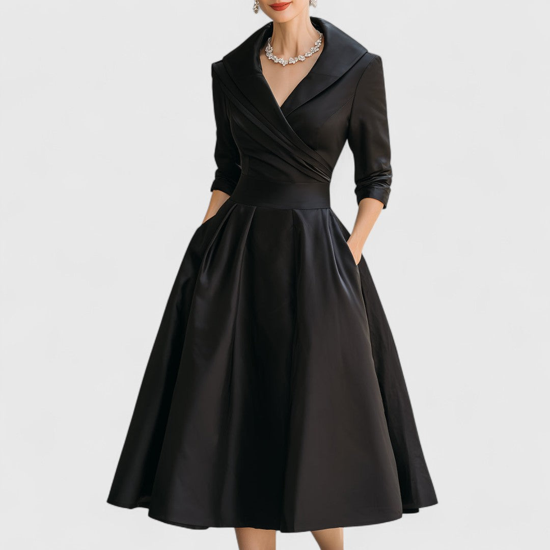 Valantomode | Chic Midi Dress for Women’s Day and Night Out Events