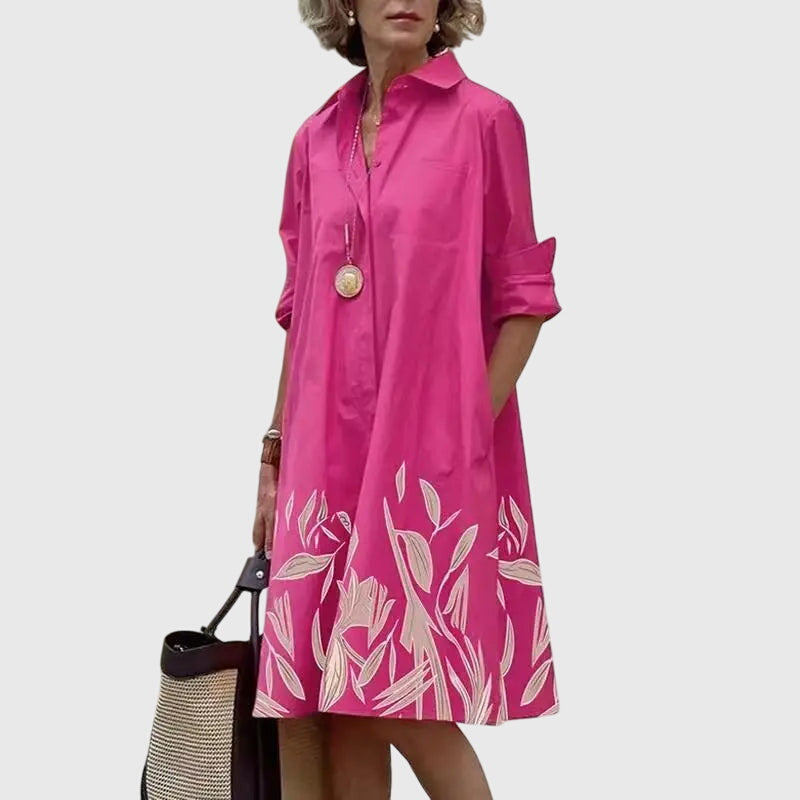 Valantomode | Chic Dress with Pockets for Effortless Style
