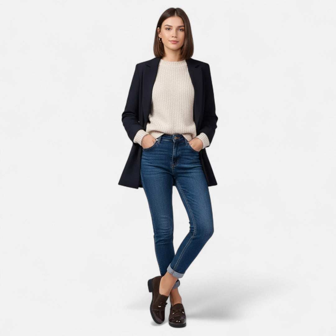 Valantomode | Women’s Moccasin Loafers with Bow Detail
