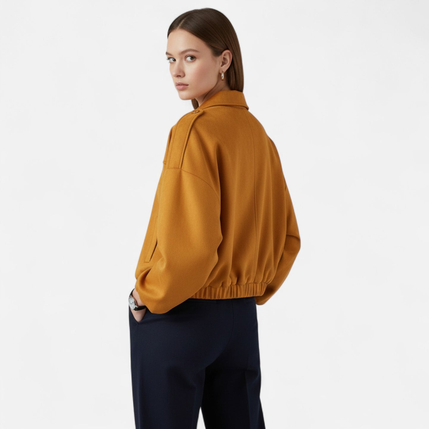 Valantomode | Women’s Shoulder Bomber Jacket