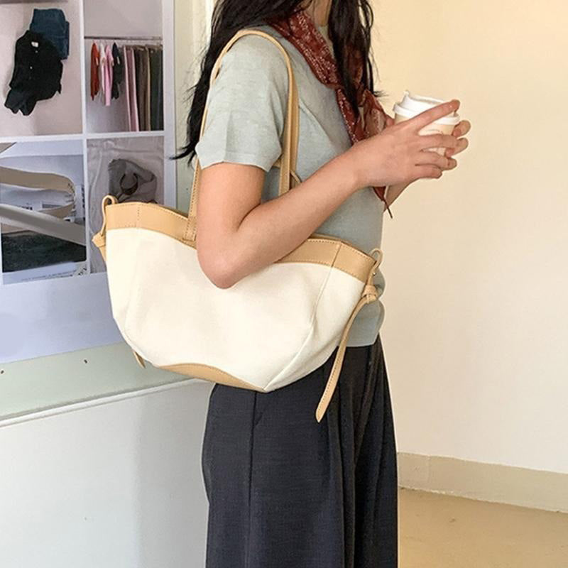 Valantomode | Odyssey Horizon Garrison – Premium Textured Canvas & Vegan Leather Structured Tote