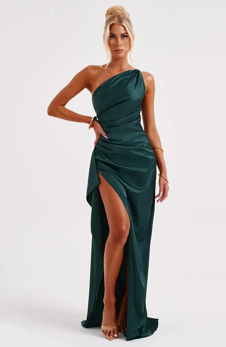 Valantomode | Chic One Shoulder Dress Perfect for Women’s Night Out