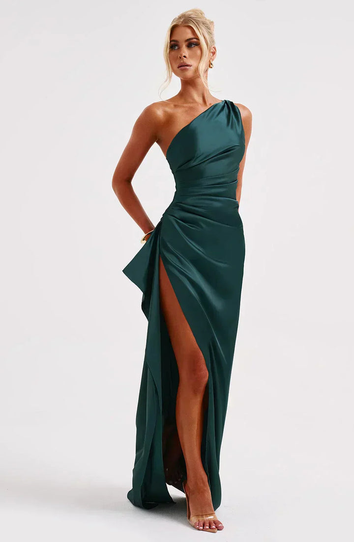 Valantomode | Chic One Shoulder Dress Perfect for Women’s Night Out