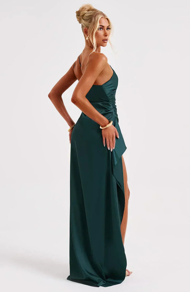 Valantomode | Chic One Shoulder Dress Perfect for Women’s Night Out