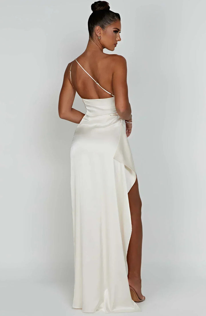 Valantomode | Chic One Shoulder Dress Perfect for Women’s Night Out