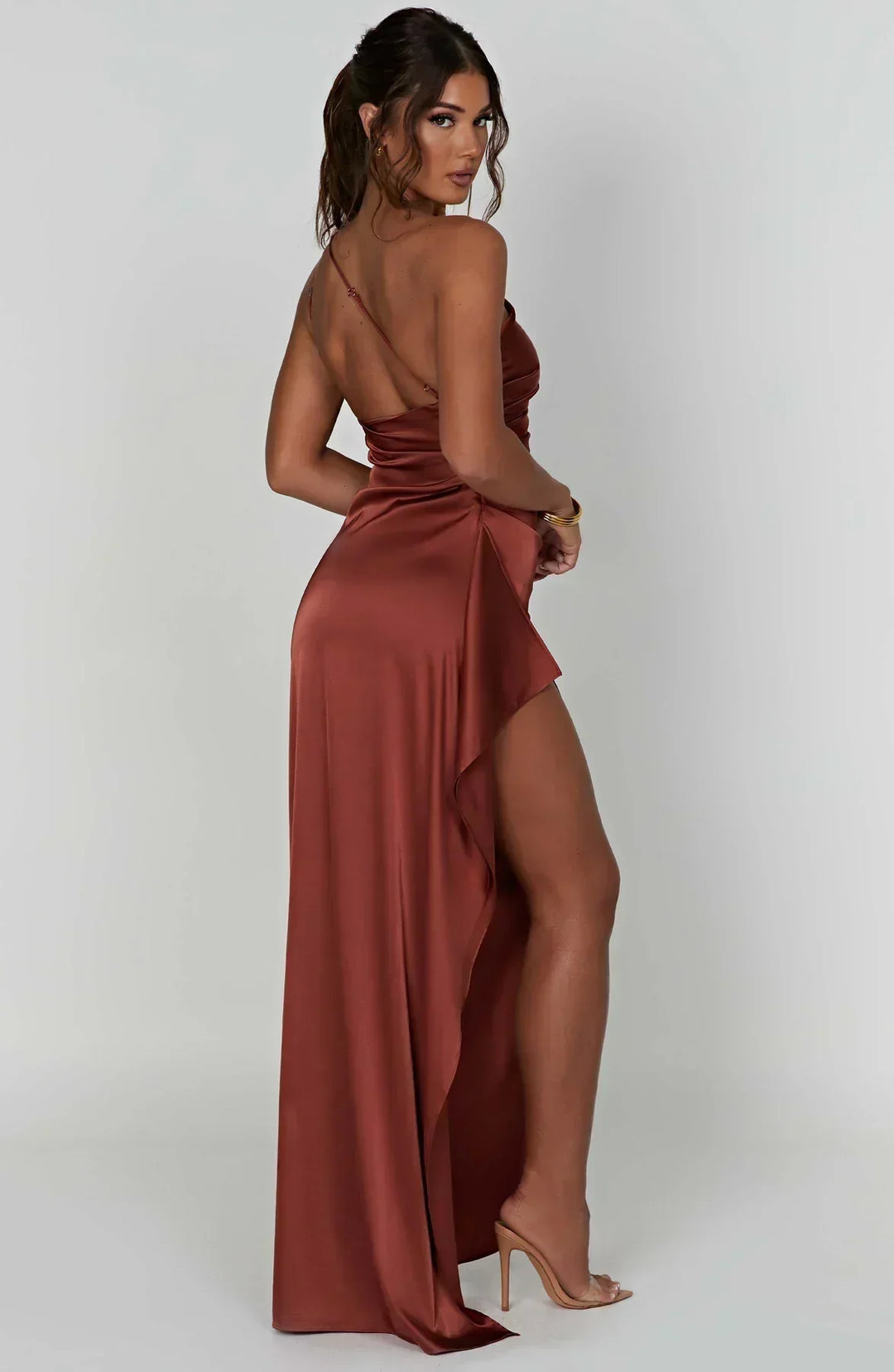 Valantomode | Chic One Shoulder Dress Perfect for Women’s Night Out