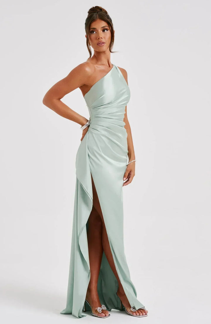 Valantomode | Chic One Shoulder Dress Perfect for Women’s Night Out
