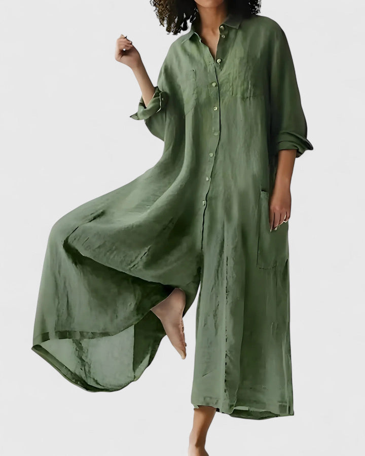 Valantomode | Chic Jumpsuit Dress for Effortless Style and Comfort