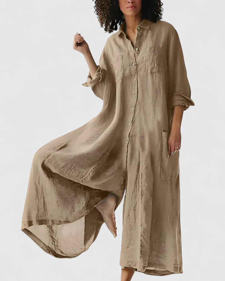 Valantomode | Chic Jumpsuit Dress for Effortless Style and Comfort