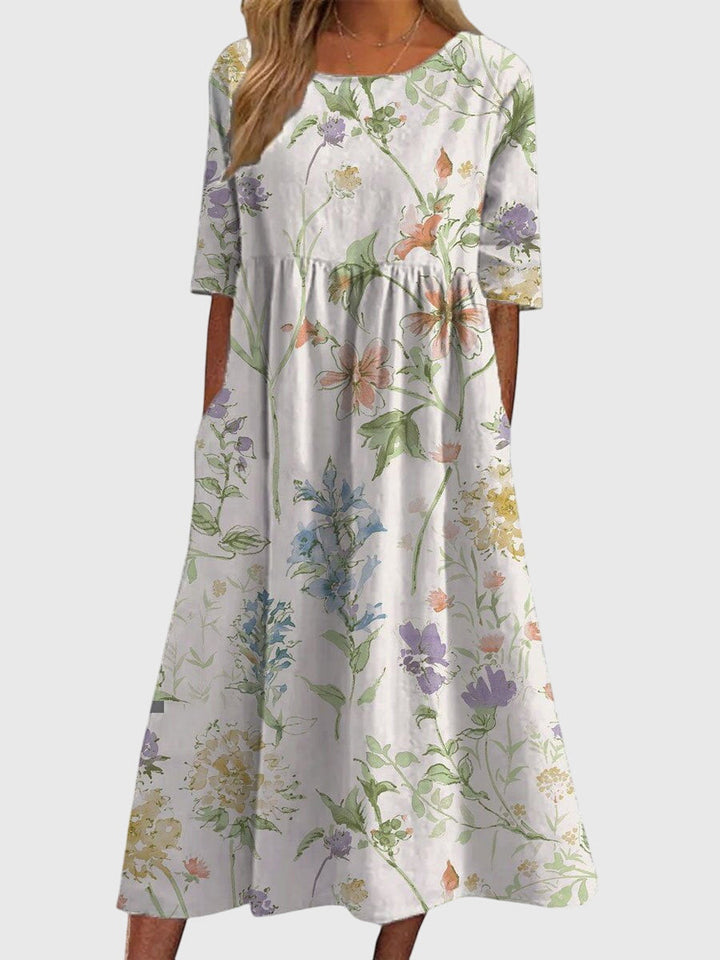 Valantomode | Chic Fit and Flare Dress Perfect for Day to Night Wear