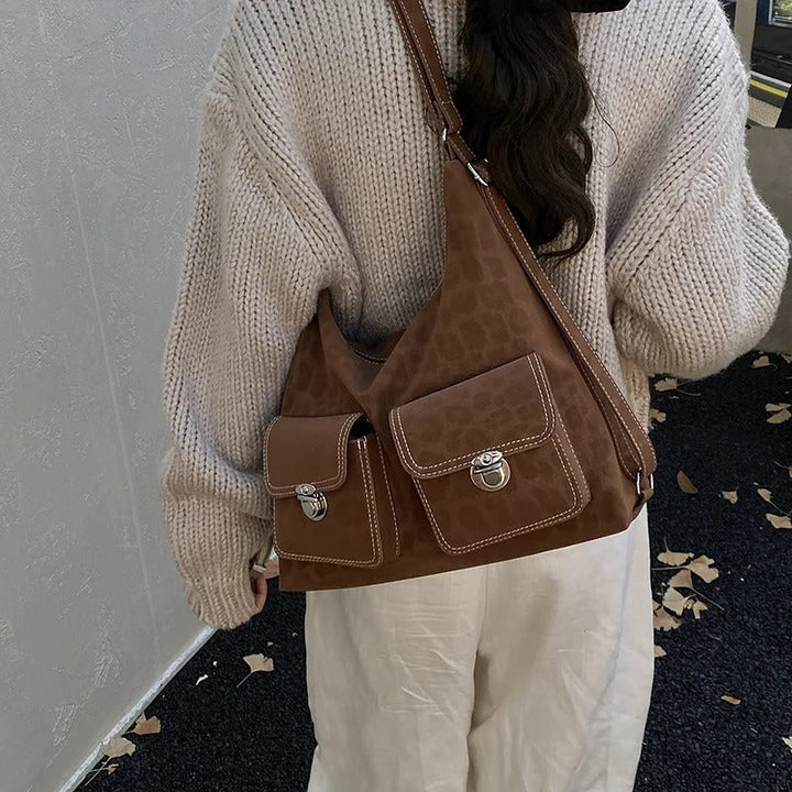 Valantomode | Imperial Safari Garrison – Large Leopard Print 3-in-1 Executive Tote & Crossbody