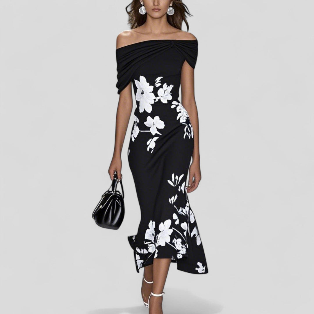 Valantomode | Chic Midi Dress Perfect for Everyday and Special Events
