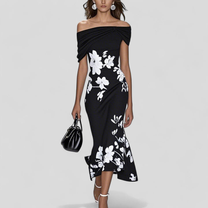 Valantomode | Chic Midi Dress Perfect for Everyday and Special Events