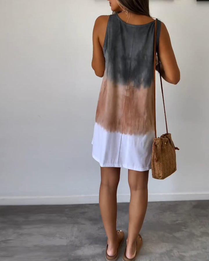 Valantomode | Dress with Gradient Style