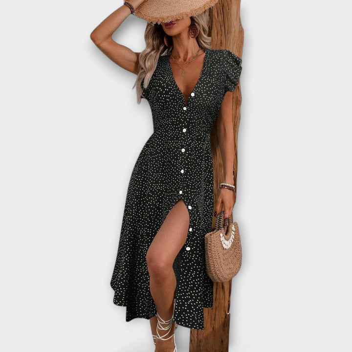 Valantomode | A-Line Dress Perfect for Elegant Evening Events