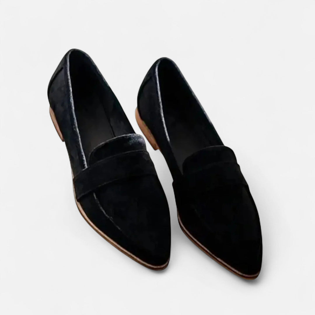 Valantomode | Women’s Retro Pointed-Toe Loafers