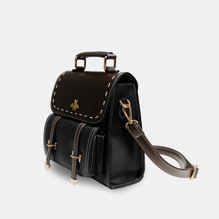 Valantomode | The Apis Executive Leather Backpack – Vertical Command & Tactical Mobility