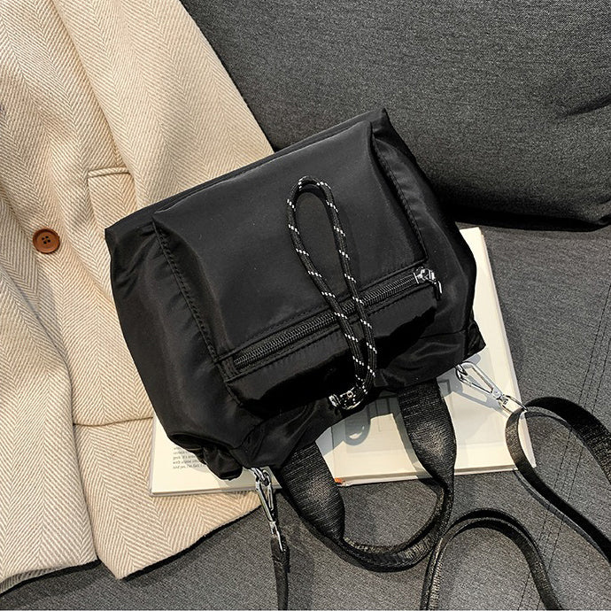 Valantomode | Nimbus Kinetic Capsule – Premium Water-Resistant Nylon Drawstring Tote & Shoulder Bag