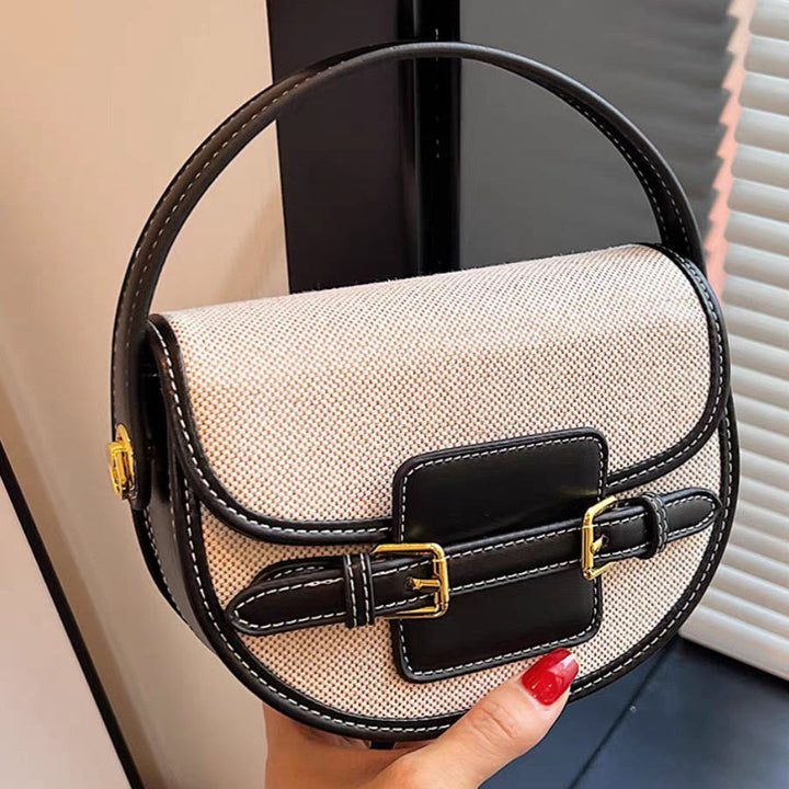 Valantomode | Odyssey Petite Garrison – Premium Canvas & Vegan Leather Mini Crossbody Bag