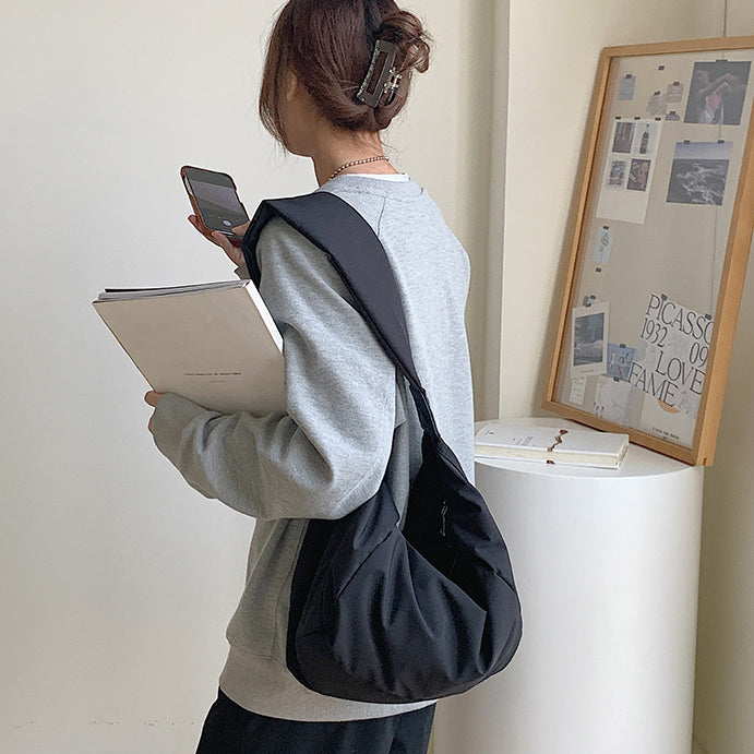 Valantomode | The Veridian Quilt Garrison – Women's Premium Puffer Hobo Crossbody Bag