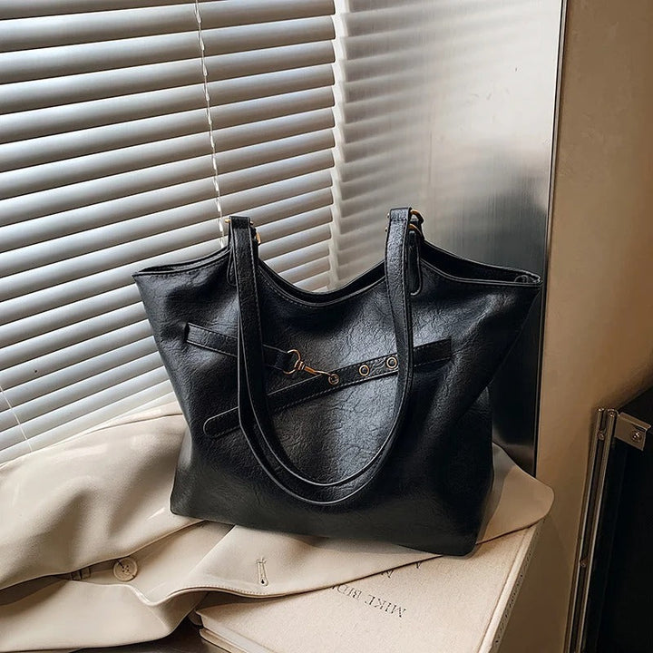 Valantomode | The ‘Aurelius’ Elena Sovereign Vessel – Women's Premium Eco-Friendly Vegan Leather Tote
