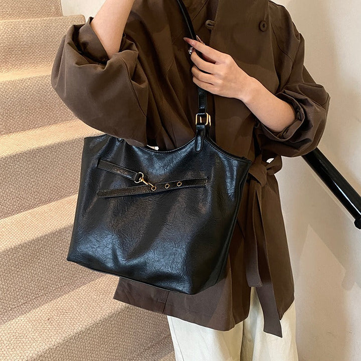 Valantomode | The ‘Aurelius’ Elena Sovereign Vessel – Women's Premium Eco-Friendly Vegan Leather Tote