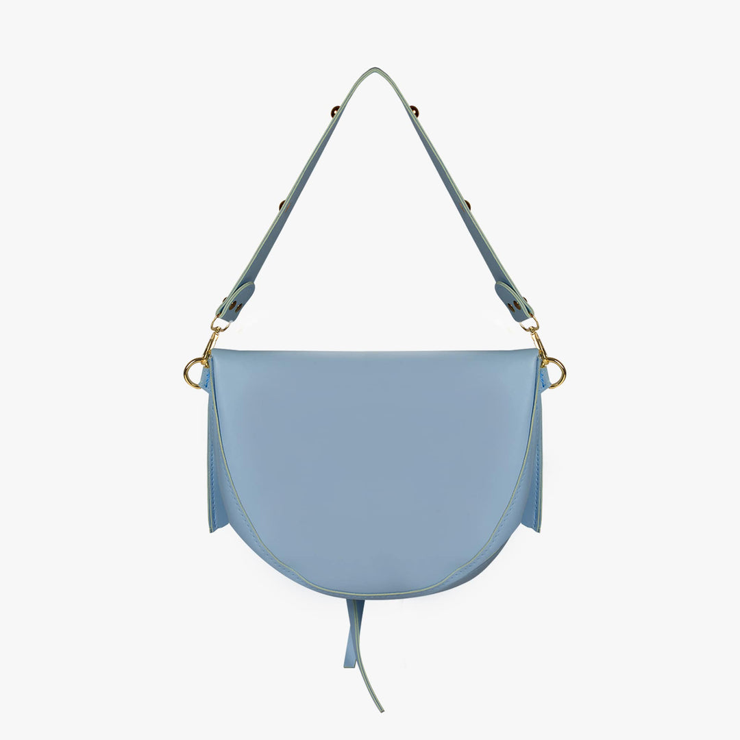 Valantomode | The ‘Aurelius’ Leather Saddle Bag – Sovereign Curve & Linear Precision