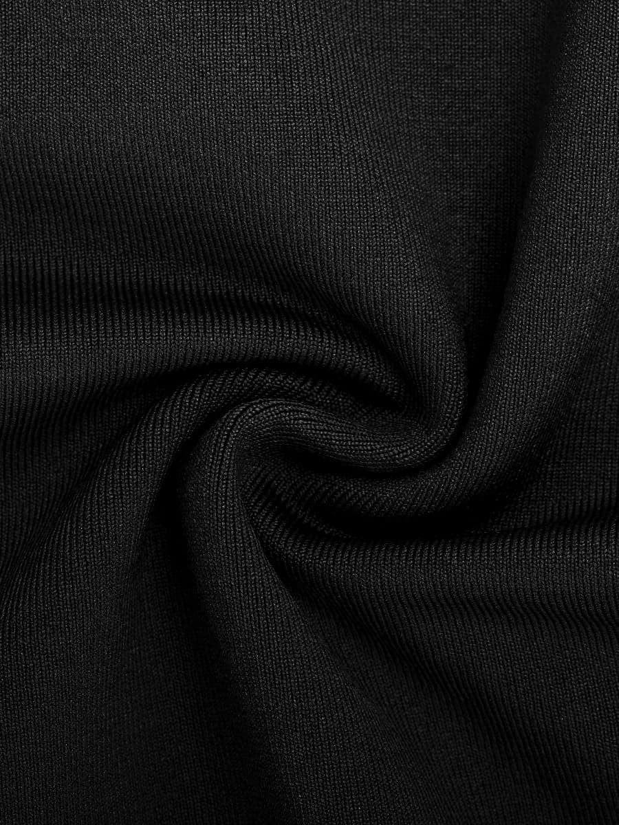 Valantomode | Smooth Off-Shoulder Bodycon Midi Dress