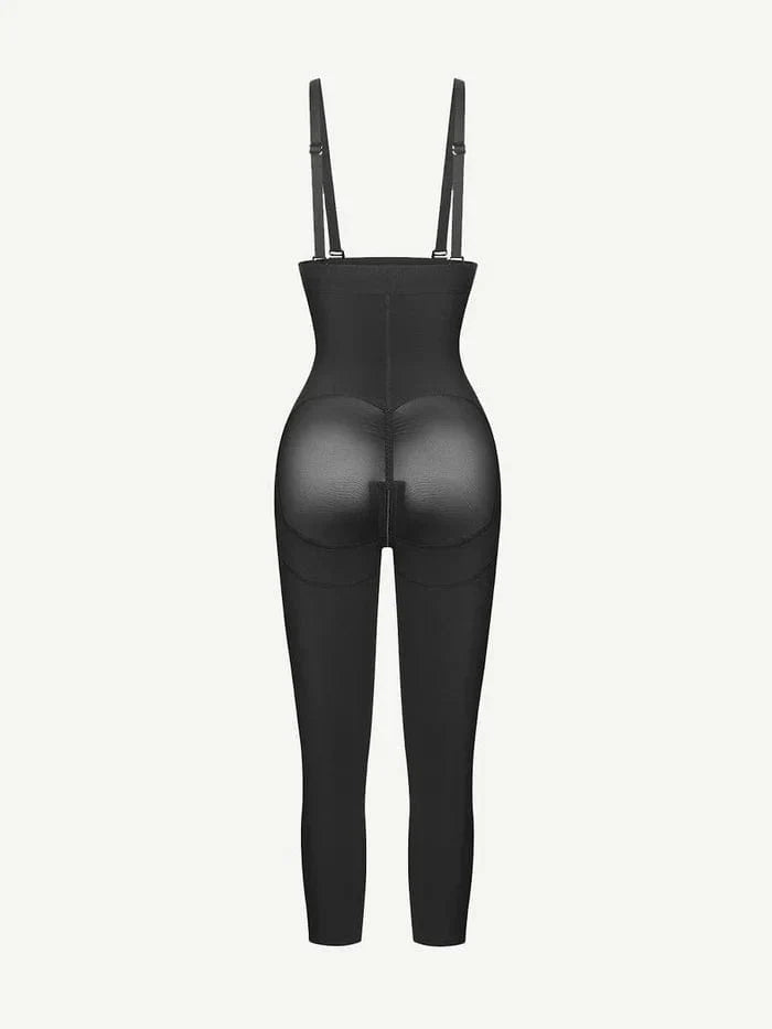 Valantomode | Adjustable Strap Open-Bust Tummy Control Shapewear Bodysuit