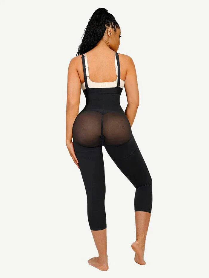 Valantomode | Adjustable Strap Open-Bust Tummy Control Shapewear Bodysuit