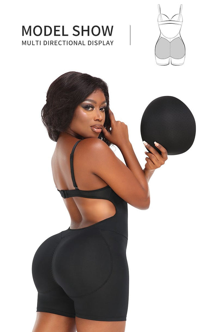 Valantomode | Backless Tummy Control Bodysuit with Hip Lifting and Bust Support