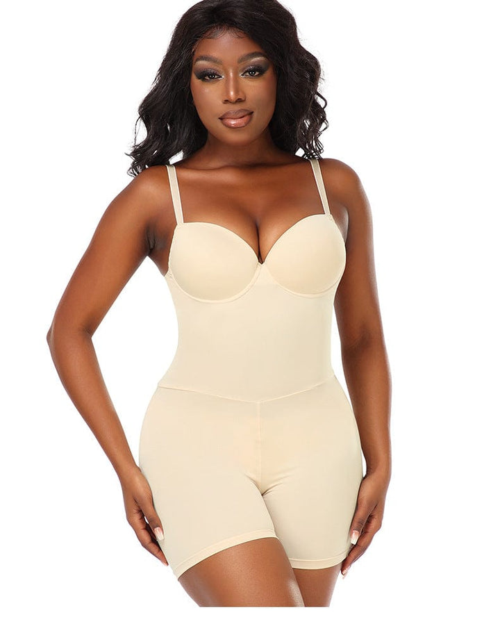 Valantomode | Backless Tummy Control Bodysuit with Hip Lifting and Bust Support