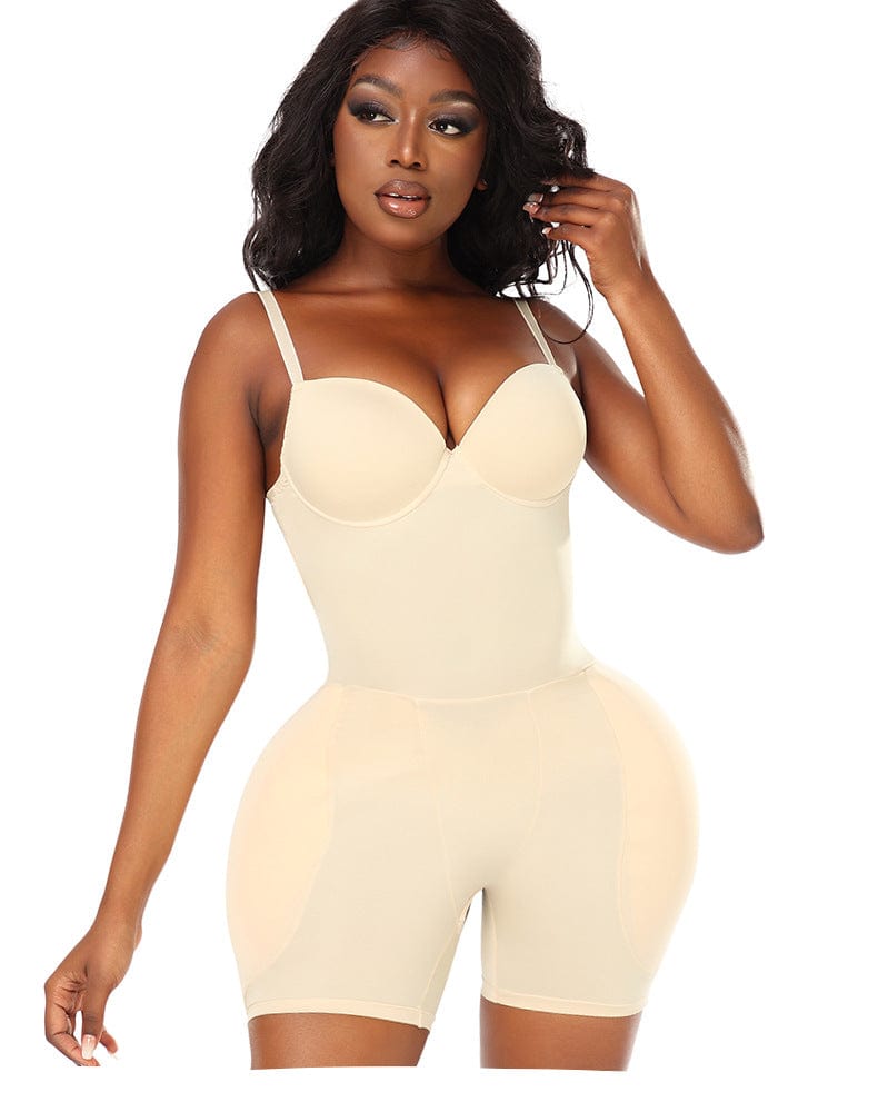 Valantomode | Shapewear Bodysuit with Hip Pads for Enhanced Curves